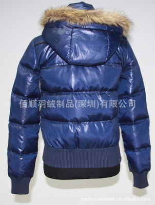 【廠家批發(fā)供應女裝連帽毛條防水保暖羽絨服生產訂制戶外羽絨制品96】價格,廠家,圖片,服裝加工,佰順羽絨制品(深圳)-